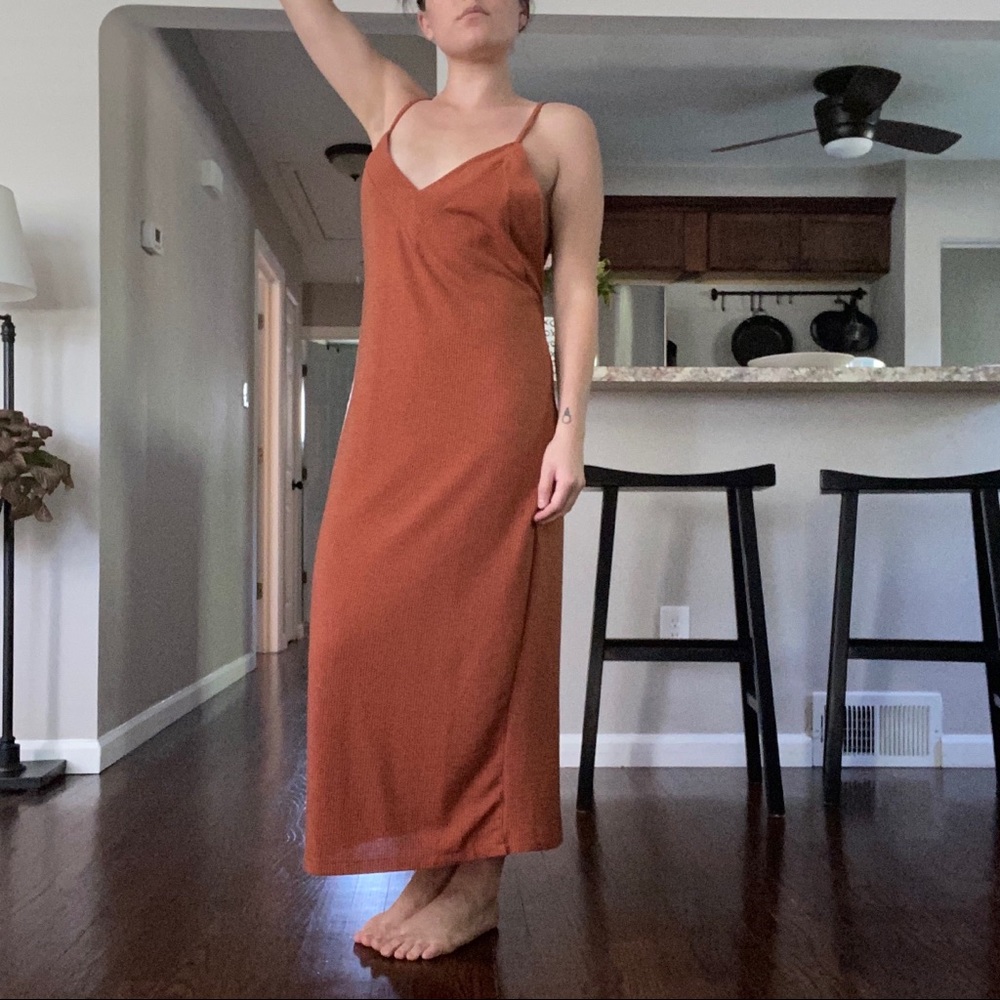 Zara Striped Maxi Dress
